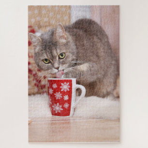 Niedliches Katzenpuzzle