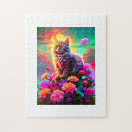 Niedliches Katzenpuzzle