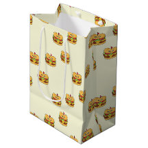 Niedliches Kawaii-Burgermuster