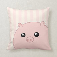 Niedliches Kawaii chubby rosa Schwein