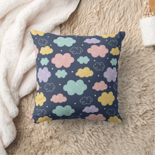 Niedliches Kawaii-Cloud-Pattern-Drehkissen Kissen