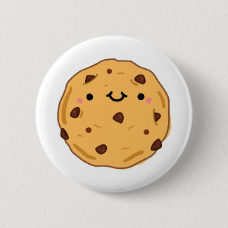 Niedliches Kawaii-Cookie Button