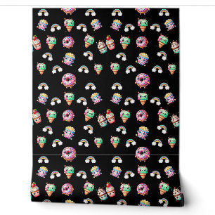 Niedliches Kawaii Gemustert Food Tapete