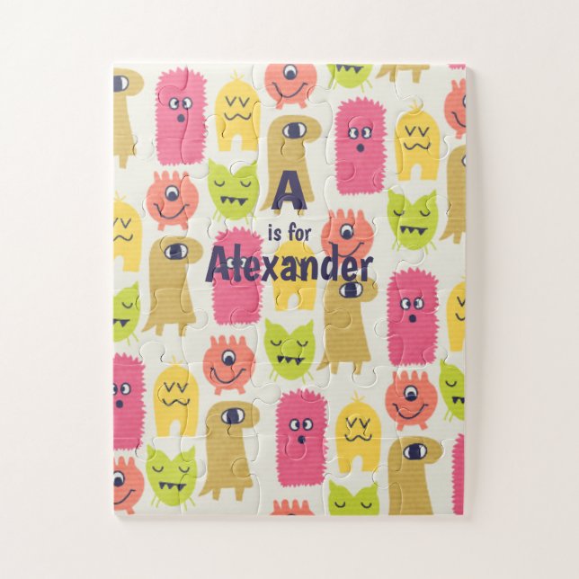 Niedliches Kawaii-Monsterkind (Vertikal)