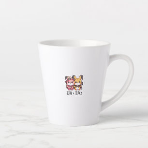 Niedliches Kawaii Pika Doppelwandern Camping Milchtasse