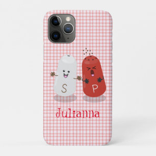 Niedliches Kawaii-Salz und Pfefferschüttler Cartoo Case-Mate iPhone Hülle