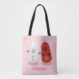 Niedliches Kawaii-Salz und Pfefferschüttler Cartoo Tasche