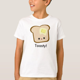 Niedliches Kawaii Toasty! Toast-und T-Shirt