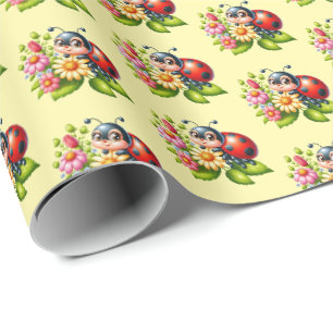 Niedliches Kieferninsekt Geschenkpapier