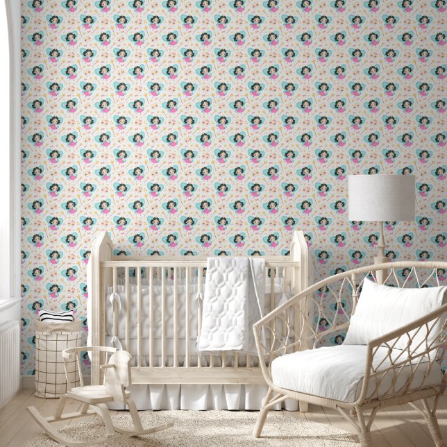 Niedliches Kinderzimmer für Mädchen Tapete (Kinder)