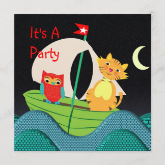 Niedliches Kinderzimmer Rhyme Themed Party Einladu Einladung