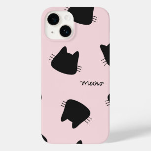 niedliches kitty Muster iPhone 14 Fall Case-Mate iPhone 14 Hülle