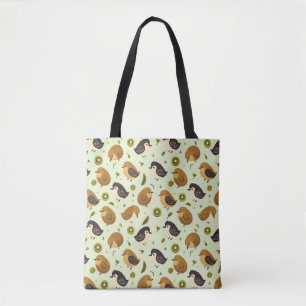 Niedliches Kiwi-Vogelmuster Tasche