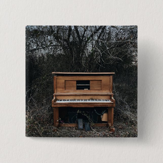 Niedliches Klavier Button (Vorderseite)