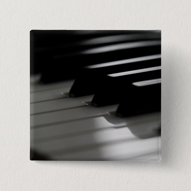 Niedliches Klavier Button (Vorderseite)