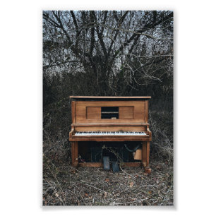 Niedliches Klavier Fotodruck