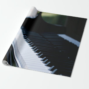 Niedliches Klavierwerk Geschenkpapier