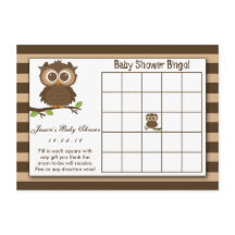 Niedliches kleines Babyuschel | Baby Shooter Bingo