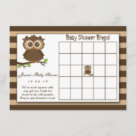 Niedliches kleines Babyuschel | Baby Shooter Bingo