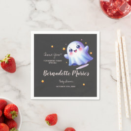 Niedliches kleines Boo-schönes Babyduschpapier Nap Serviette