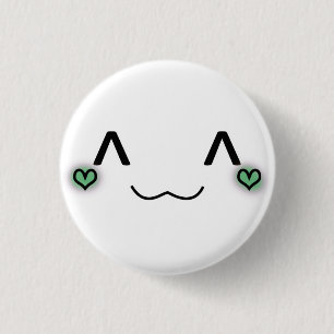 niedliches kleines Buttongrün Button