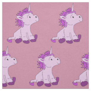Niedliches Kleines Einhorn mit rosa Violetmist Stoff