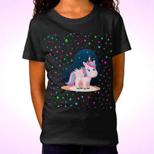 Niedliches Kleines Einhorn T-Shirt