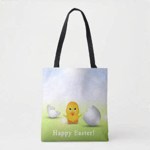 Niedliches kleines glückliches Osterbaby Tasche