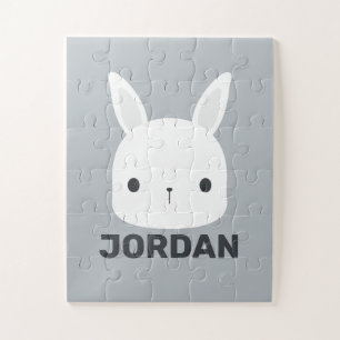 Niedliches kleines Hasen mit Personalisiertem Name
