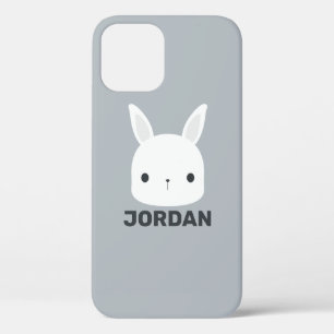 Niedliches kleines Hasen mit Personalisiertem Name Case-Mate iPhone Hülle