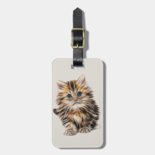 Niedliches kleines Kätzchen Gepäckanhänger