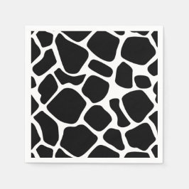 Niedliches kleines Kuh Print Baby Duschpapier Napk Serviette