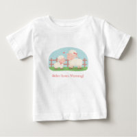 Niedliches kleines Lamm und Mama