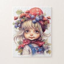 Niedliches kleines Landmädchen