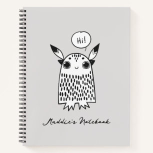 Niedliches kleines Monster Notizbuch