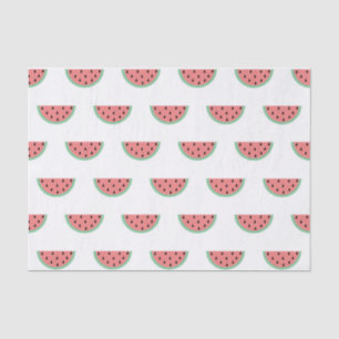 Niedliches kleines Wassermelone-Muster Seidenpapier