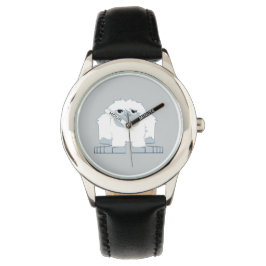 Niedliches kleines Yeti Armbanduhr