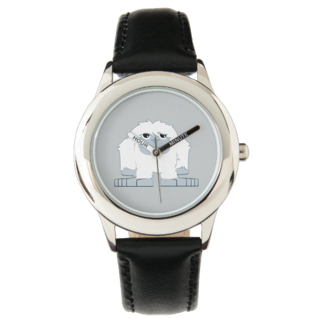 Niedliches kleines Yeti Armbanduhr (Vorderseite)
