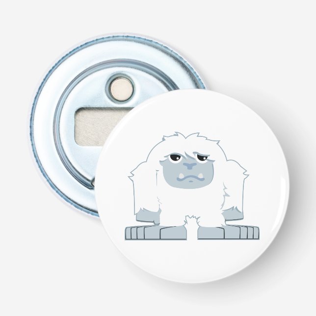 Niedliches kleines Yeti Flaschenöffner (Vorderseite)
