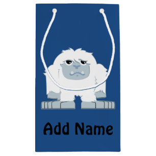 Niedliches kleines Yeti Kleine Geschenktüte