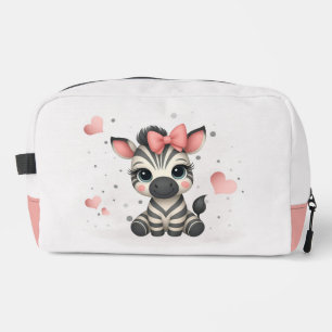 Niedliches kleines Zebra Waschbeutel