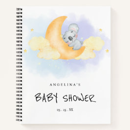 Niedliches Koala Baby Shooting Gift List Notebook Notizbuch