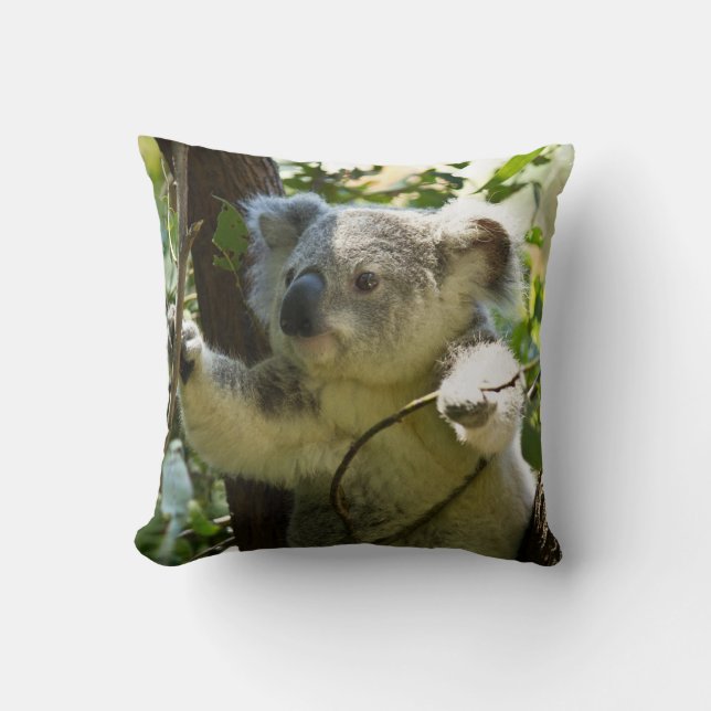 Niedliches Koala-Bären-Kissen Kissen (Vorderseite)