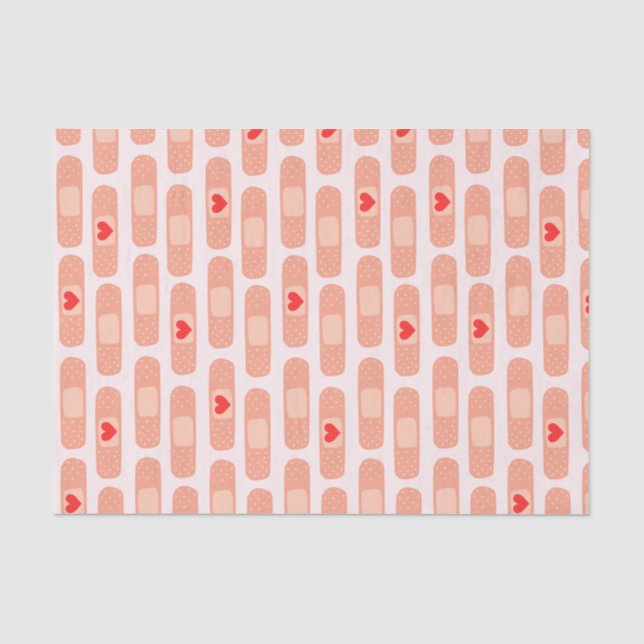 Niedliches Krankenpflegepapier Seidenpapier (Vorderseite)