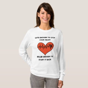 Niedliches Krankenschwester-Shirt T-Shirt