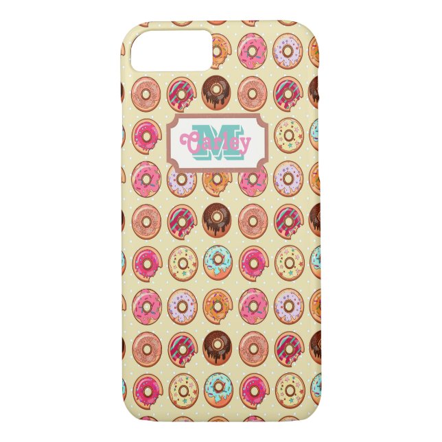 Niedliches Krapfen-Muster Case-Mate iPhone Hülle (Rückseite)