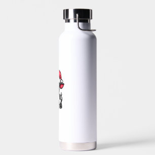 Niedliches Kuhweihweihnachtsfest X-Mas Trinkflasche