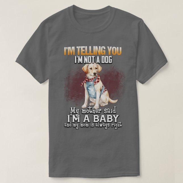Niedliches Labrador Retriever T-Shirt (Design vorne)