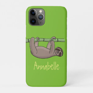 Niedliches Lächeln auf Bambus-Cartoon-Illustration Case-Mate iPhone Hülle
