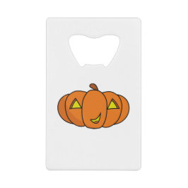 Niedliches Lächeln Halloween Pumpkin Geldbeutel Flaschenöffner